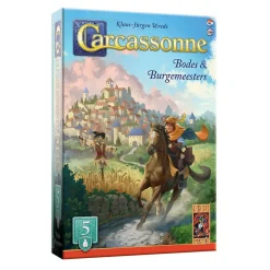 999 Games Carcassonne Bodes & Burgemeesters Uitbreiding