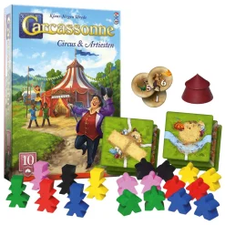 999 Games Carcassonne Circus & Artiesten Uitbreiding