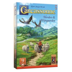 999 Games Carcassonne Herders & Wijngaarden Uitbreiding