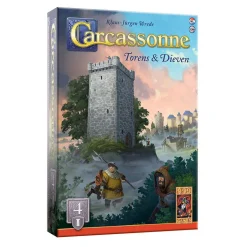 999 Games Carcassonne Torens & Dieven Uitbreiding