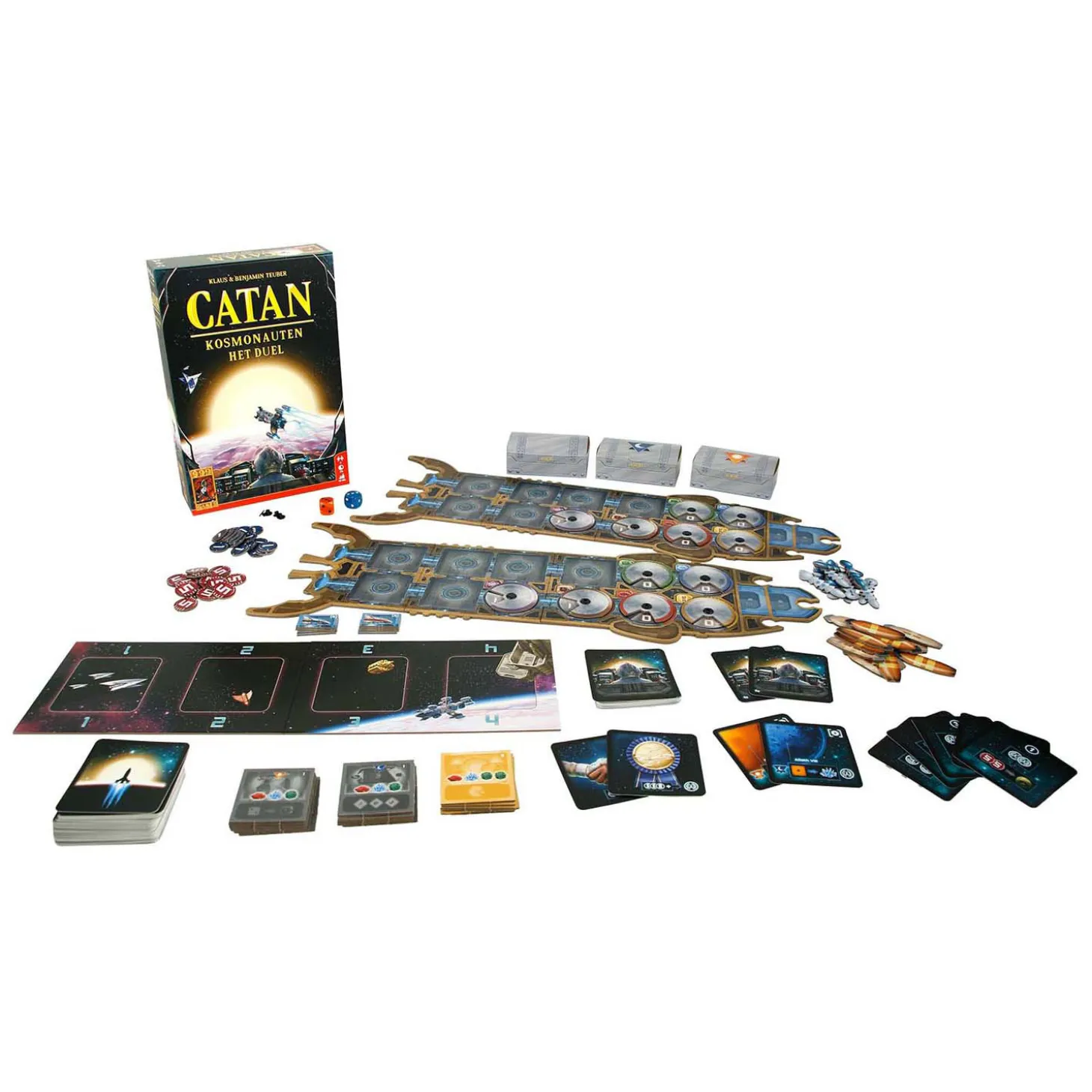 999 Games Catan: Kosmonauten Het Duel Bordspel