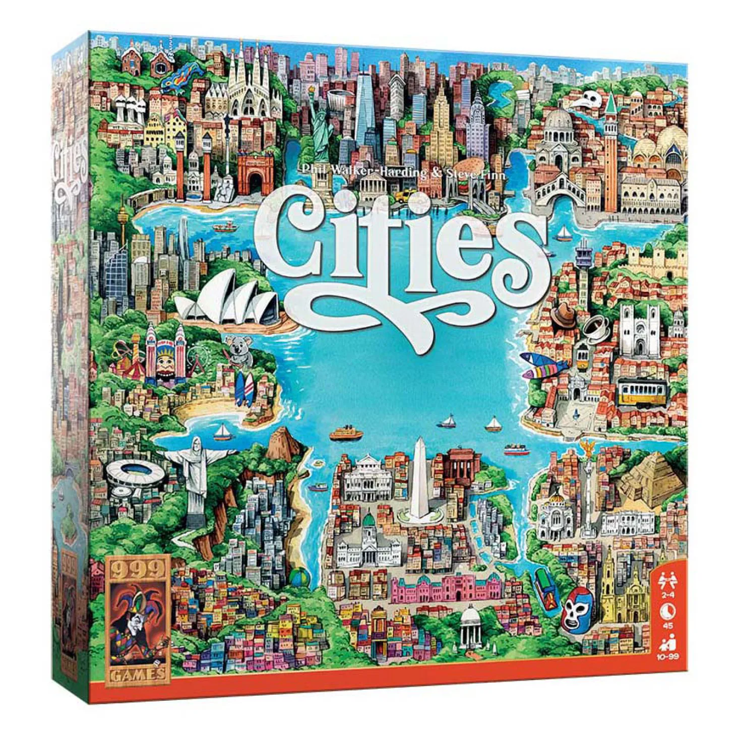 999 Games Cities Bordspel