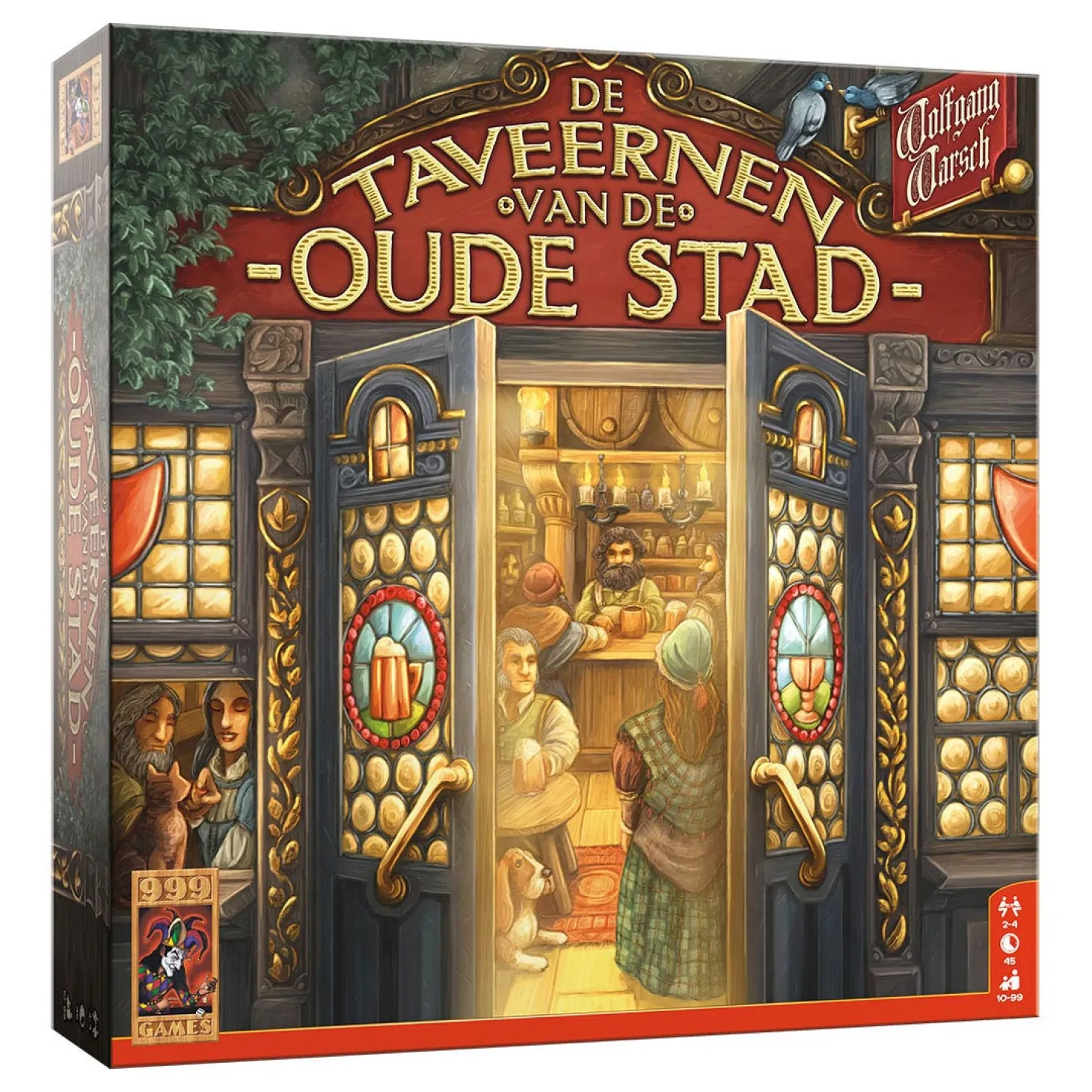 999 Games De Taveernen van de Oude Stad Bordspel