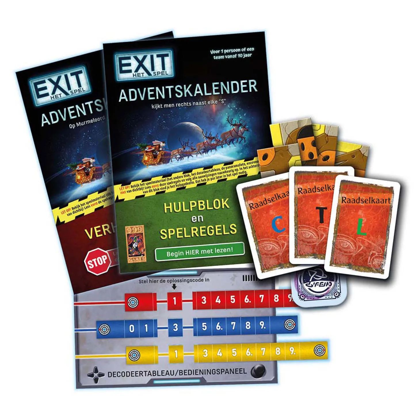 999 Games EXIT - Adventskalender De Intergalactische Race