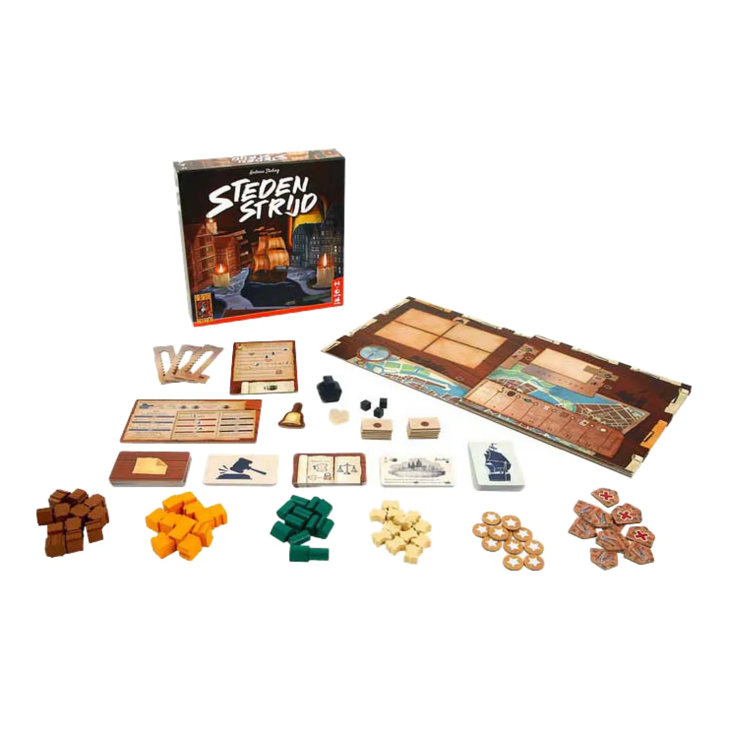 999 Games Stedenstrijd Bordspel