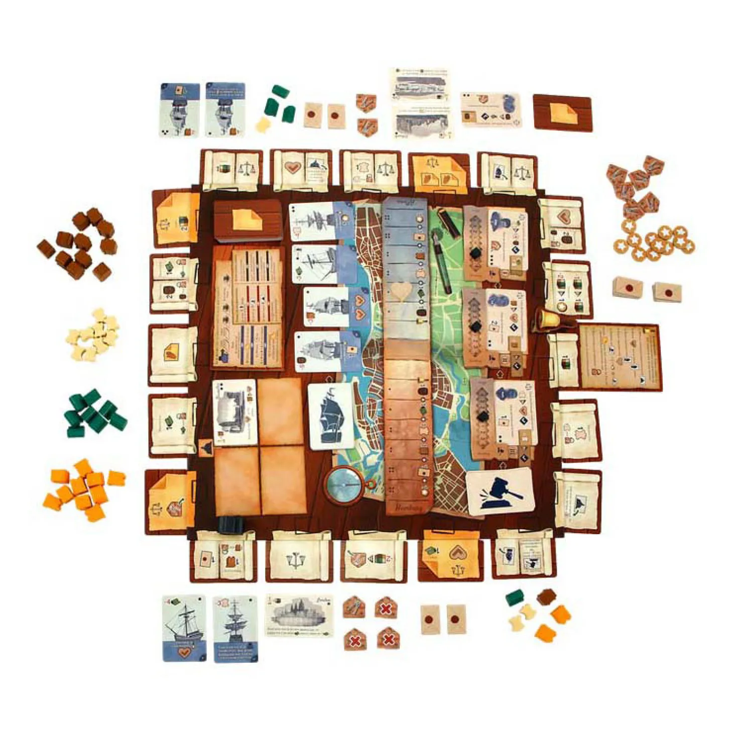 999 Games Stedenstrijd Bordspel