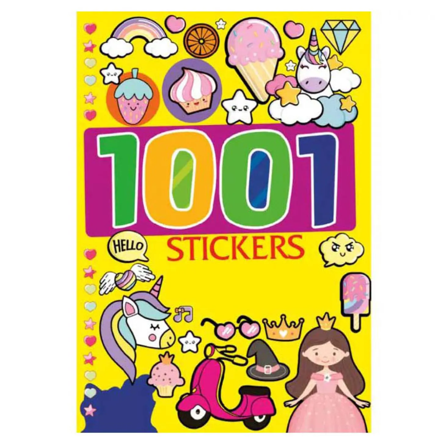 1001 Stickerboek Meisje