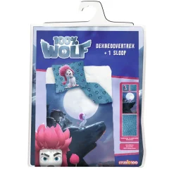 100% Wolf Dekbedovertrek