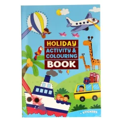 A4 Kleur- en Activiteitenboek Vakantie