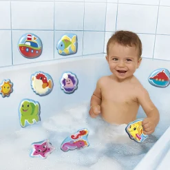 ABC Magische Badspeelgoed Zeedieren, 10dlg.