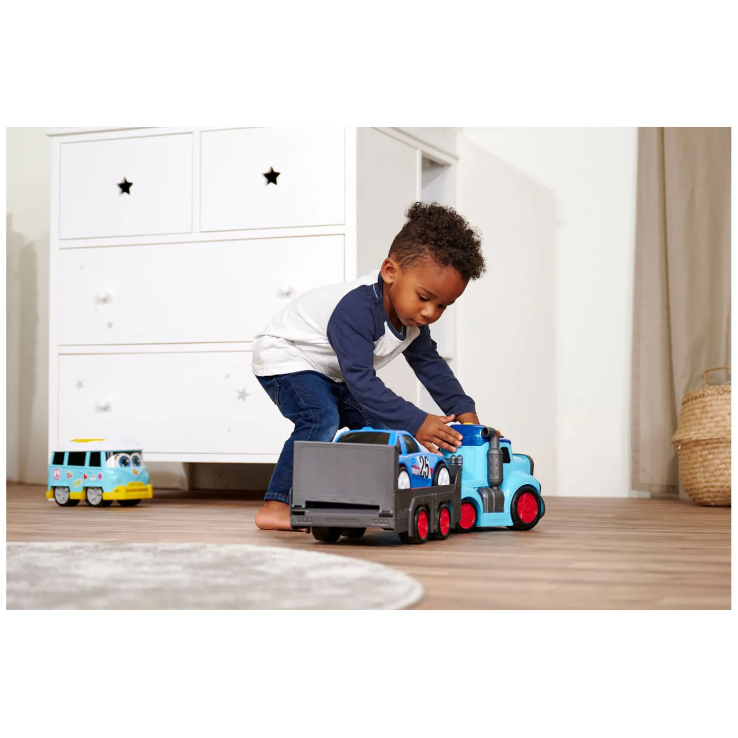 ABC Teddi Trucker Transporter met Raceauto