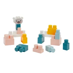 Abrick Babyspeelgoed 4in1 Speelset in Opbergbox, 41dlg.