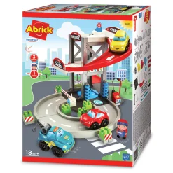 Abrick Garage met Transporter en Auto's