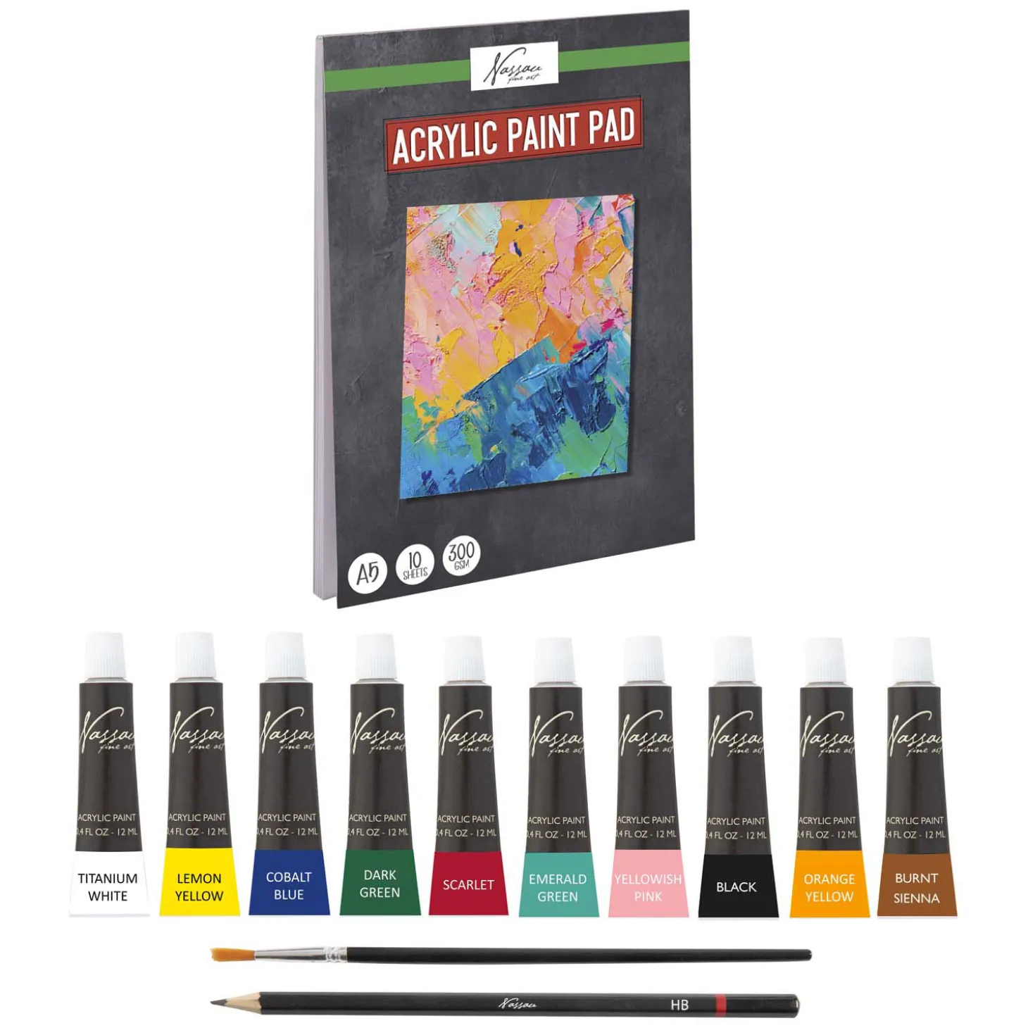 Acrylverf Box, 13dlg.