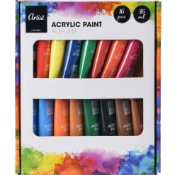 Acrylverf, 16dlg.