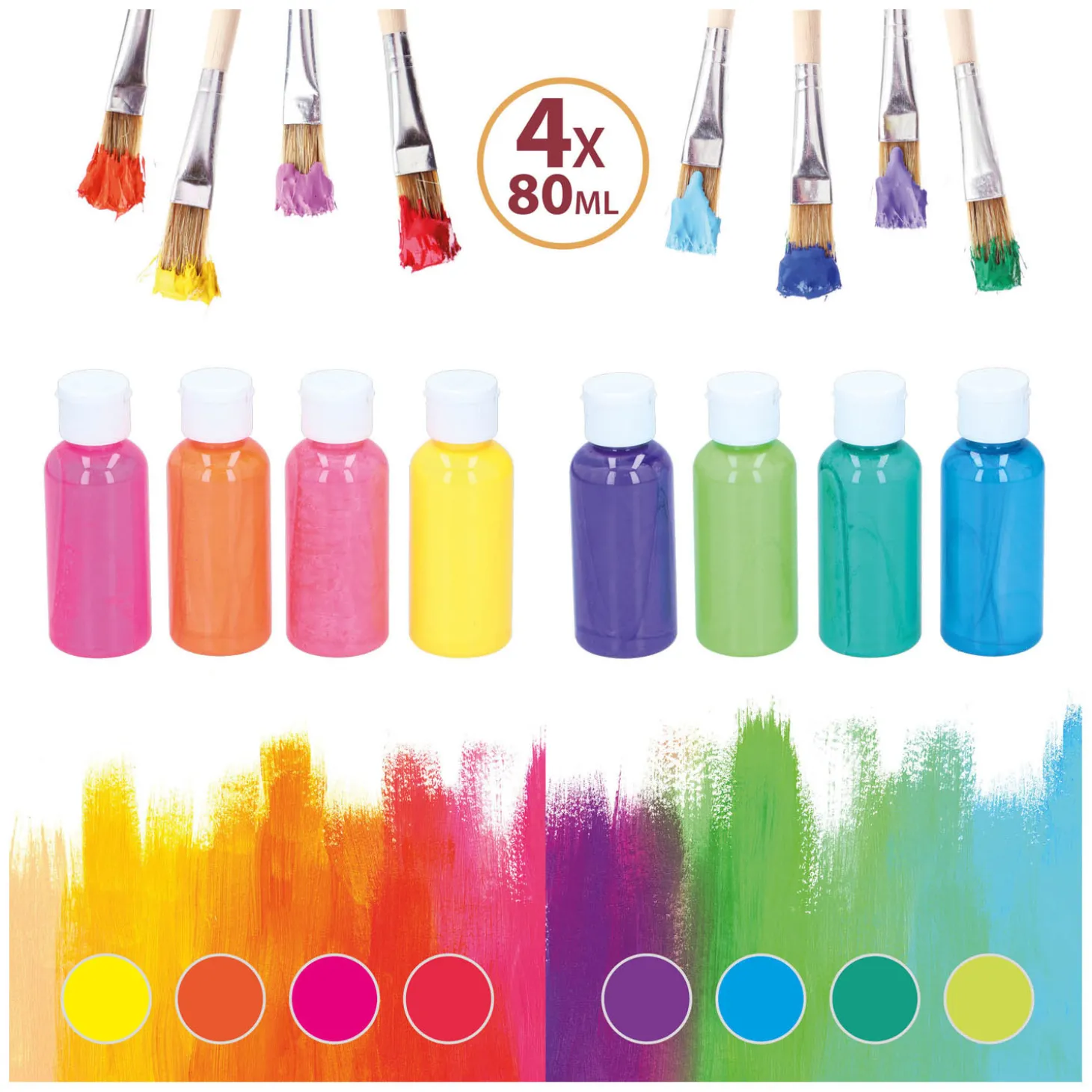 Acrylverf Neon, 4dlg.