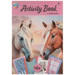 Activiteiten Boek Met Stickers - Paarden