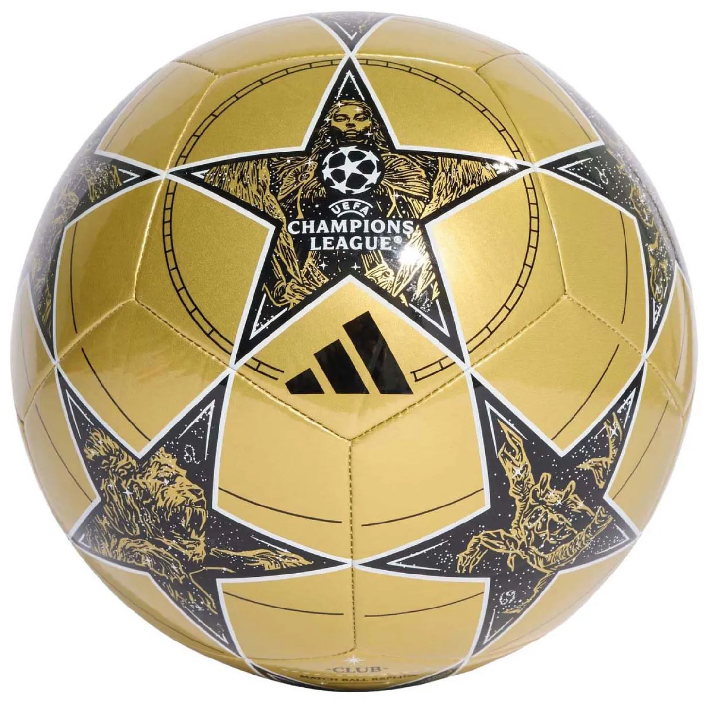 Adidas Champions League Voetbal - Goud