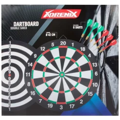 Adrenix Dartbord Klassiek met 6 Pijlen