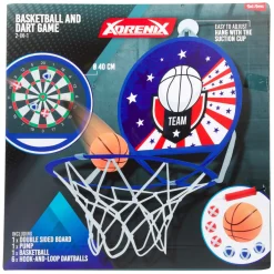 Adrenix Spel Darts Basketbal 2in1 Spel