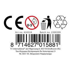 Adrenix Voetbaldoel met Net, 64x49x35cm