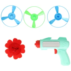 Afschiet Pistool met Propellers, 5dlg.