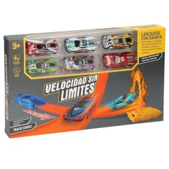 Afschiettrack met Auto's