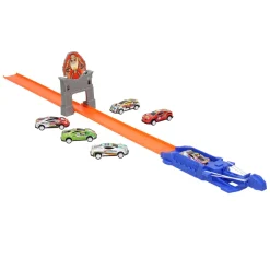 Afschiettrack met Auto's