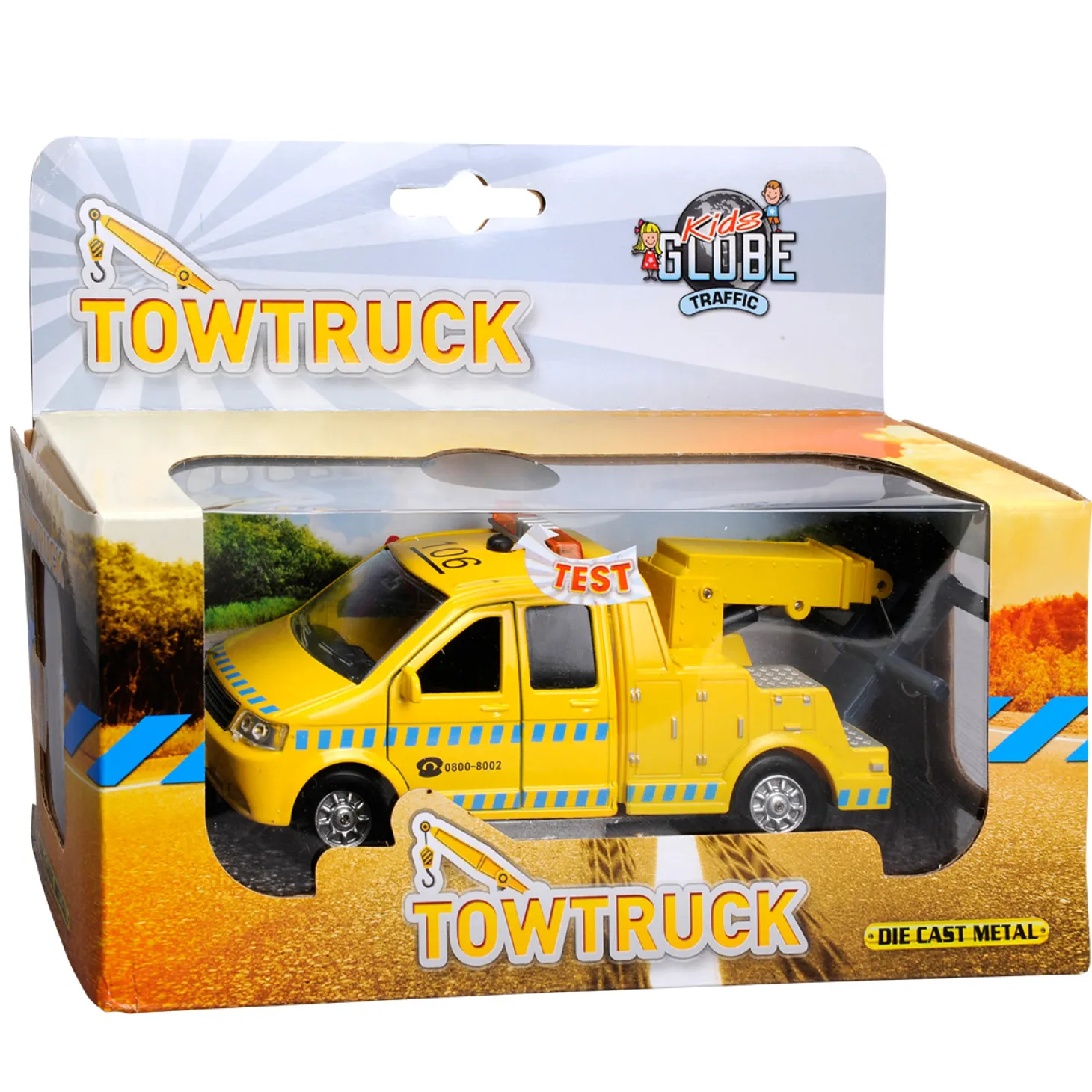 Afsleepwagen met Licht en Geluid