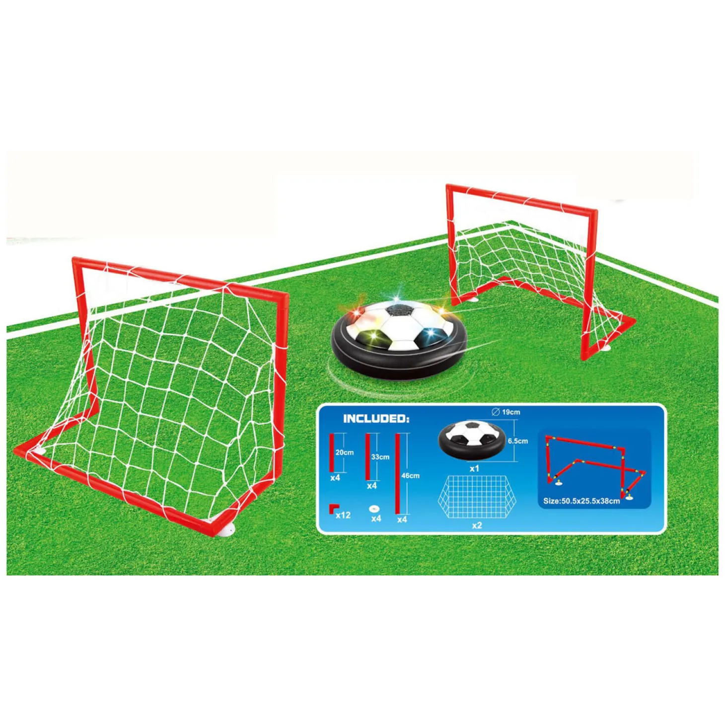 Airvoetbalset Compleet