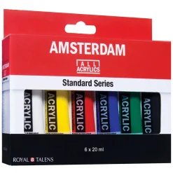 Amsterdam Acrylverf Standard Set, 6dlg.