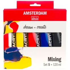 Amsterdam Standard Series Acrylverf Mengset 120ml, 5dlg.