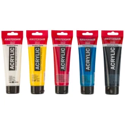 Amsterdam Standard Series Acrylverf Primaire Set 120ml, 5dlg.