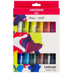Amsterdam Standard Series Acrylverf Landschap Set 20ml, 12dlg.