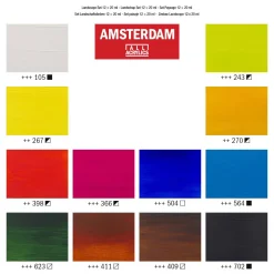 Amsterdam Standard Series Acrylverf Landschap Set 20ml, 12dlg.
