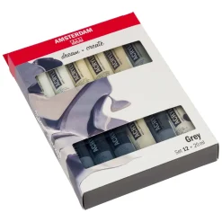 Amsterdam Standard Series Acrylverf Grijze Set 20ml, 12dlg.