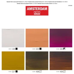 Amsterdam Standard Series Acrylverf Portret Set 120ml, 6dlg.