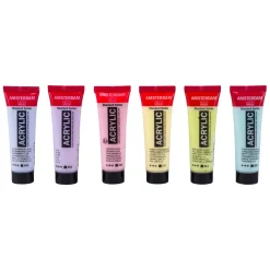 Amsterdam Standard Series Acrylverf Pastel Set 20ml, 6dlg.