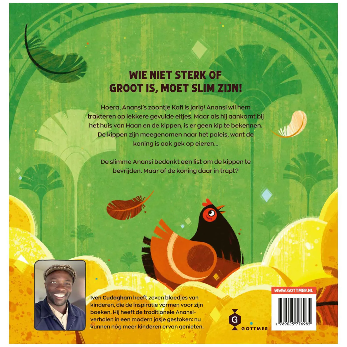 Anansi de spin en de eieren voor de koning