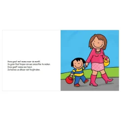 Anna eet graag fruit