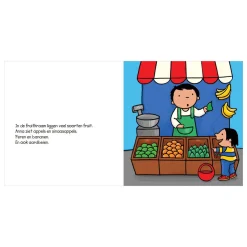 Anna eet graag fruit