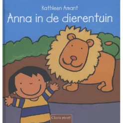 Anna in de dierentuin