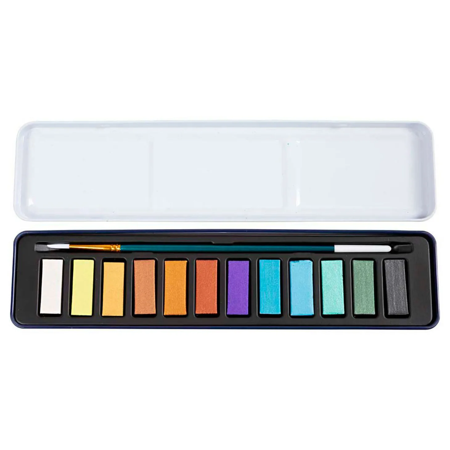 Aquarelset Metallic Kleuren - 12 Kleuren