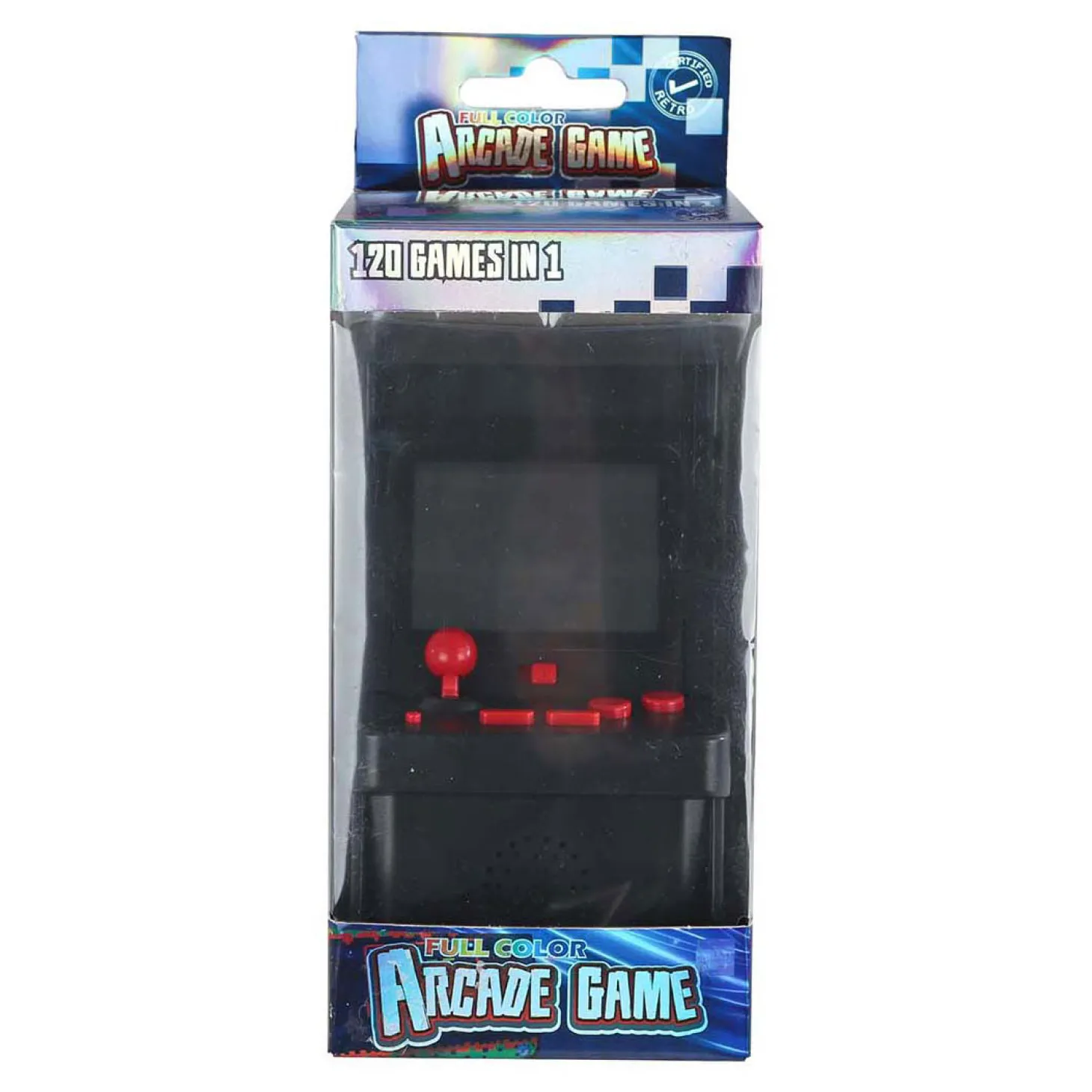 Arcade Game met Kleurenscherm 120 Spelletjes, 13cm