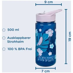 Areo Drinkfles Stitch, 500ml