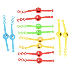 Armband Lachgezicht Kleur, set van 12st.