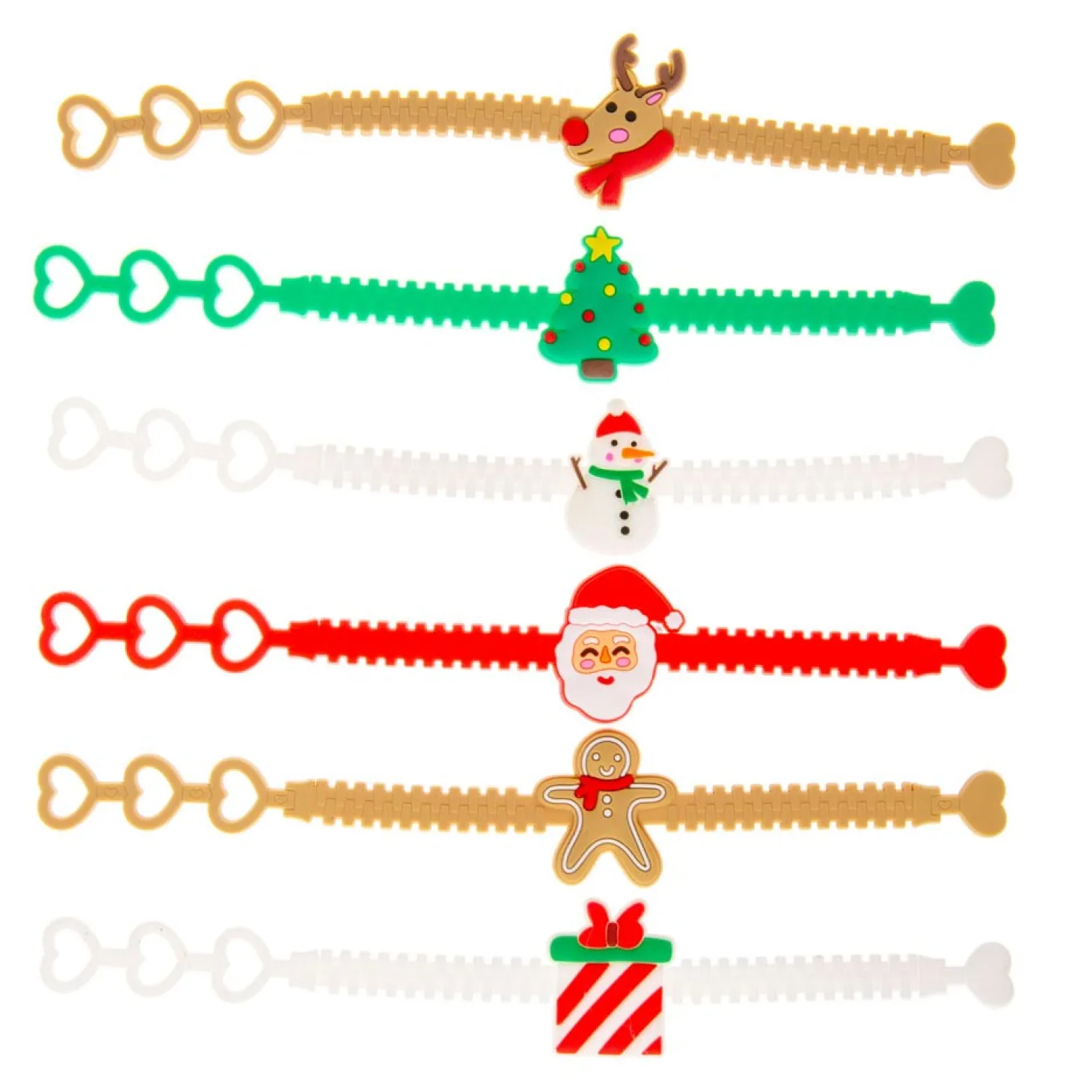 Armbandjes Kerst, set van 12