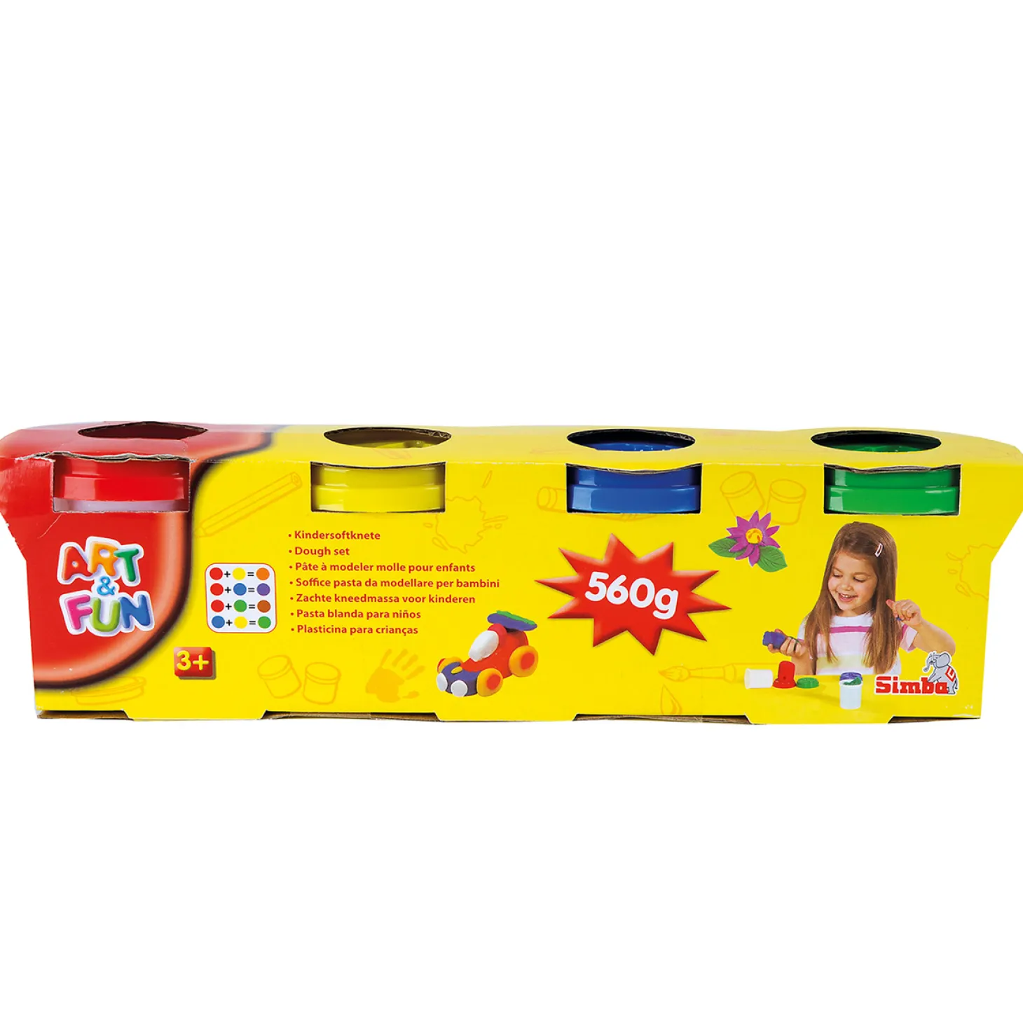 Art & Fun Klei Set, 4dlg.