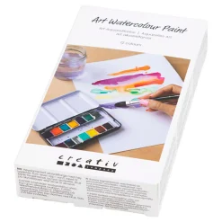 Art Aquarelverf Bloemen en Landschappen - 12 Kleuren