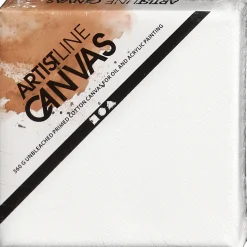 Artistline Canvas Wit, 10x10cm